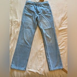 COPY - Reformation Cynthia High Rise Straight Jeans Tahoe 27